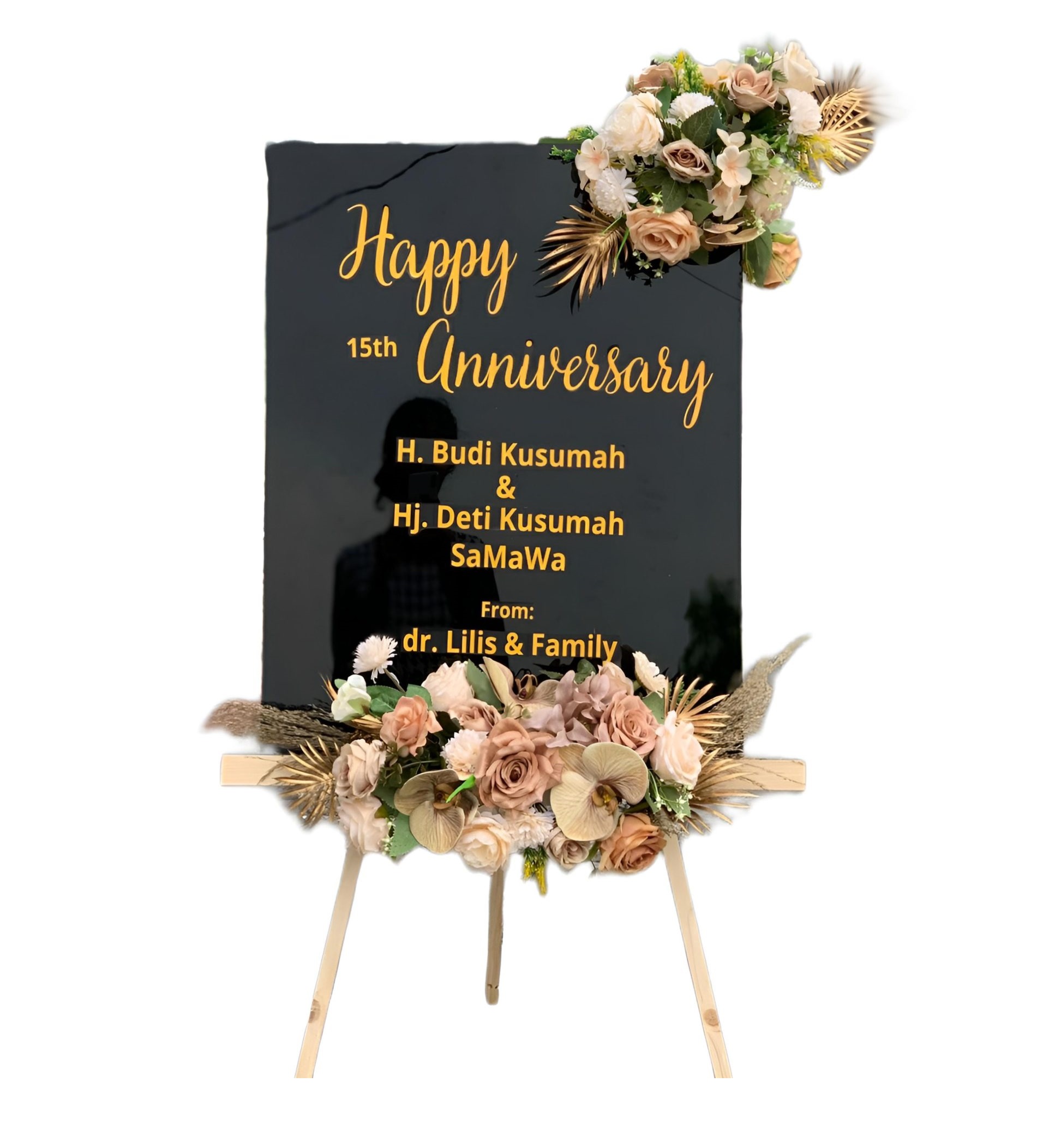 Papan Bunga Akrilik Pamekasan