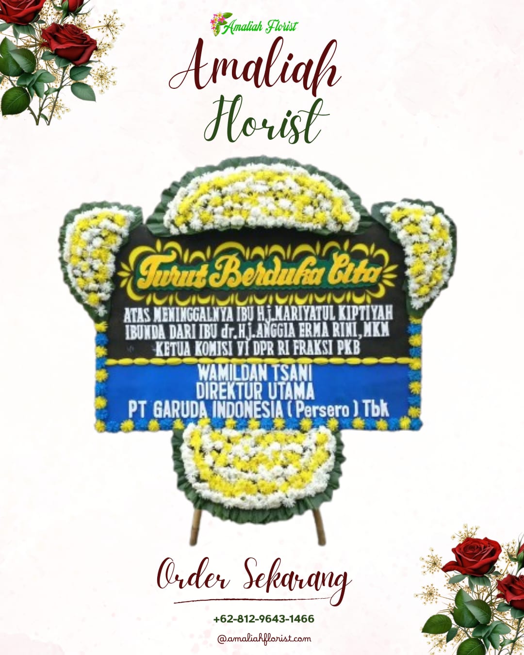 Papan Bunga Duka Pamekasan